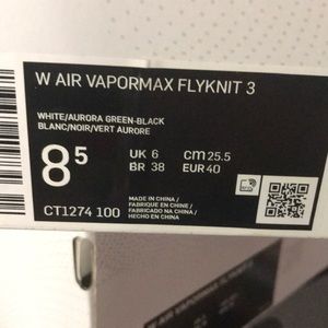 W/AIR VAPORMAX FLYKNIT 3 price is FINAL